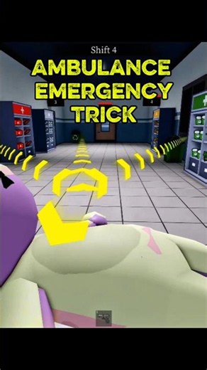 Ambulance Trick to save you some time #animalhospital #roblox