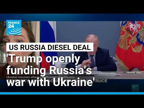 Donald Trump 'openly financing Russia's war with Ukraine', Nobel peace laureate says • FRANCE 24