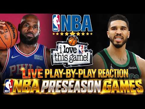 🔴LIVE NBA! 76ERS VS BOSTON •󠁏 2026 PRESEASON GAMES •󠁏 NBA PLAY-BYPLAY COMMENTARY & SCOREBOARD