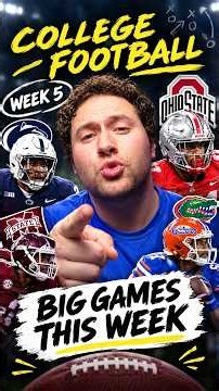 College Football Week 5 Betting Picks & Predictions!
