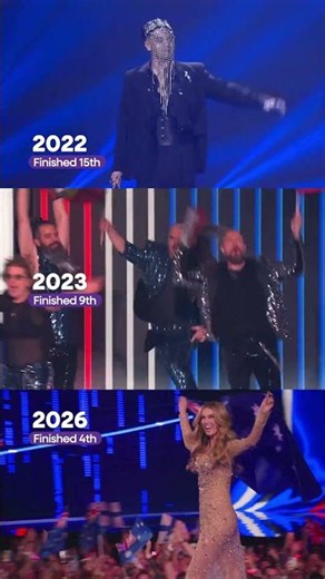 On a stage full of stars, Australia serves an Eclipse ✨ 🌘 🇦🇺 #Eurovision