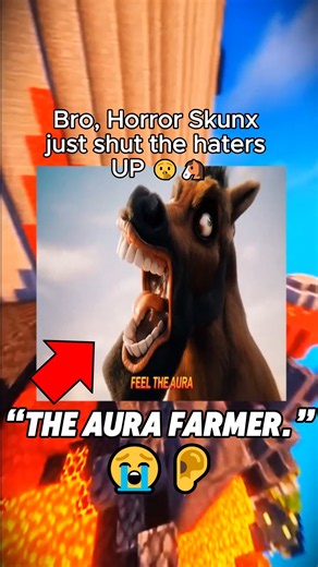 Horror Skunx Made a SONG About FARMING AURA 😭🐴 (Horsity) ✌💀