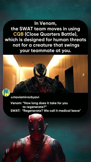 The Moment SWAT Realized They Were Outmatched In Venom