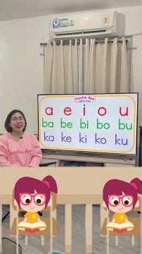 Teacher Aya Online Reading Class - Filipino Tagalog #abakada #aeiou #babebibobu #kakekikoku #dadedi