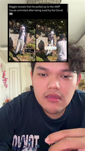 Reggie pulling up to the AMP house is crazy | reggie kai cenat