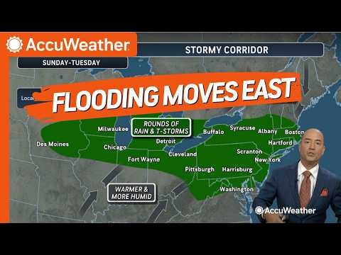 Days of Rain in the Midwest. Next up, the Northeast