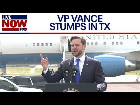 Vice President Vance speaks at GOP midterm rally in Texas