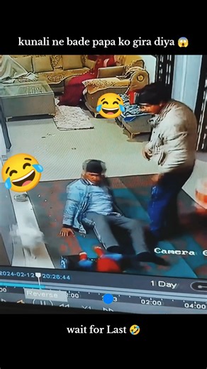 kunali ne bade papa ko gira diya 😱#viralvideo #viralshorts #viralshort #souravjoshivlogs