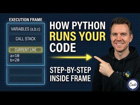 How Python Actually Executes Your Code (Step-by-Step)