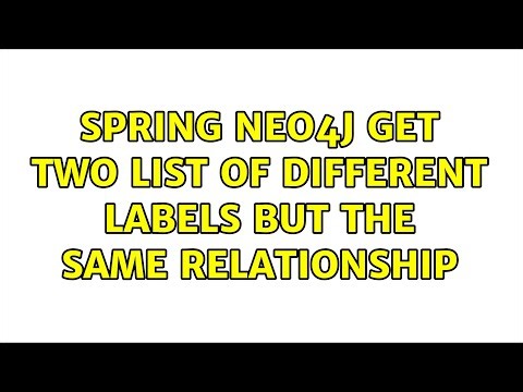 spring neo4j get two list of different labels but the same relationship
