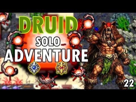 DRUID SOLO ADVENTURE! EP.22 WE'RE RAIDING! ECHO RAIDING! | TIBIA
