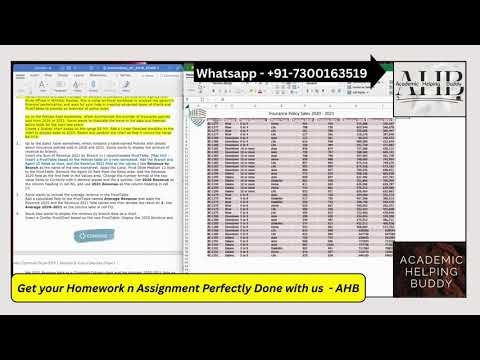 Excel Module 8 SAM End of Module Project 1 | Barasach & Company | Shelly Cashman Excel 2019