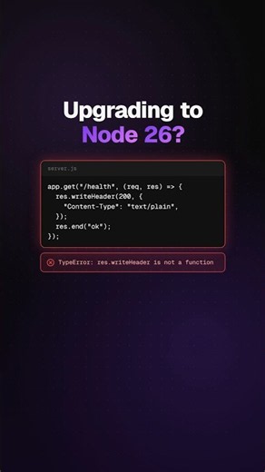 Node.js 26 LTS Is Here: What Breaks in Your App?