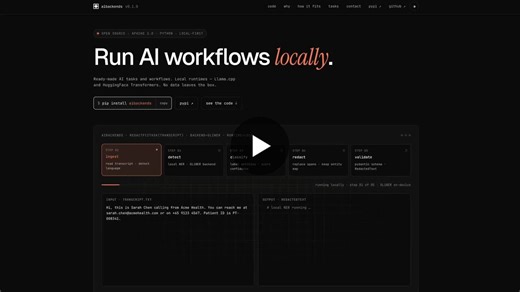 RUN AI LOCALLY using this new Python library Finally, had some free time time to work on the new AIBackends aibackends.com The previous version was in TypeScript, and it felt limiting for what I… | Melvin Vivas