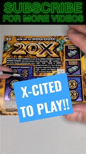 Win or Bust on $2 "20X"? #shorts #masslottery #scratchtickets #lottery #scratchofftickets