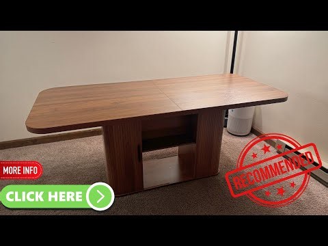 REVIEW // Suncoze Rectangle Dining Table