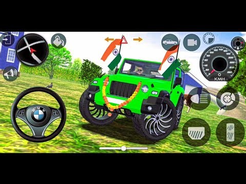Modified Mahindra Thar😈Games:Indian Red Thar (Gadi Wala Games) Car Game Android Game - #2025
