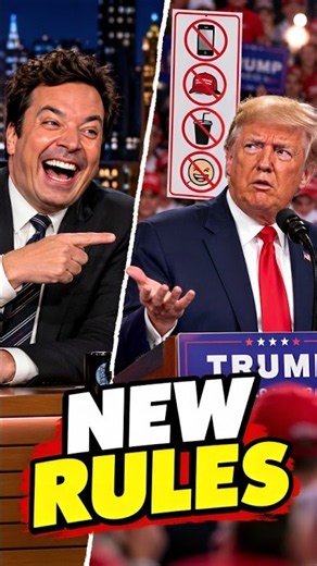 Trump Rally Gets a NEW Announcement—Jimmy Fallon Goes WILD! #shorts