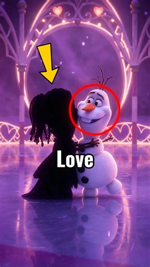 Who is Olaf falling in love with in Frozen 3? #shorts #frozen