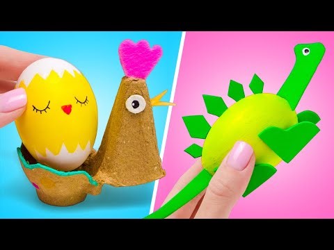 ¡Manualidades de Pascua fáciles que cualquiera puede hacer! 🐣 ✨