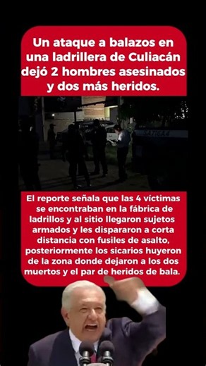 ¡Gatilleros asesinan a 2 en una ladrillera!! #noticias #news #mexico #sinaloacartel