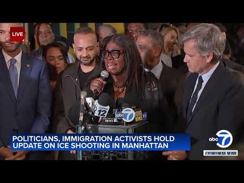 LIVE: Update on ICE shooting in New York City