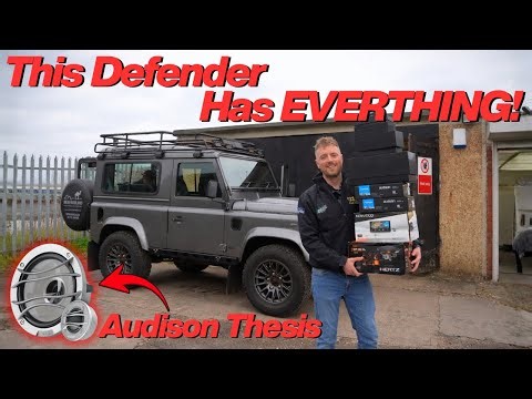 This Defender Bowler Has It All! Audison Thesis, CarPlay & Security