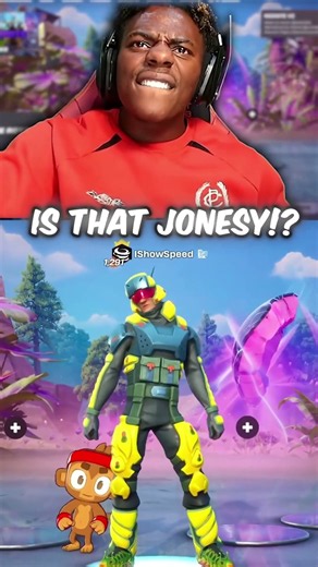 IShowSpeed Unlocks the Hidden Dart Monkey Update in Fortnite!💀🥶 #fortnite #shorts