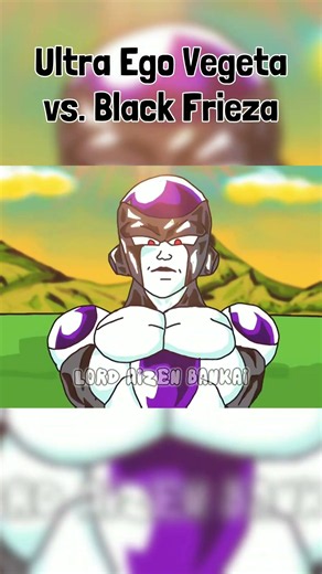 Ultra Ego Vegeta vs. Black Frieza
