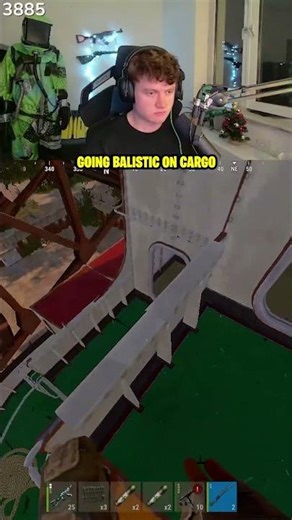 Going Balistic on Cargo 😈😳 #oilrats #rust