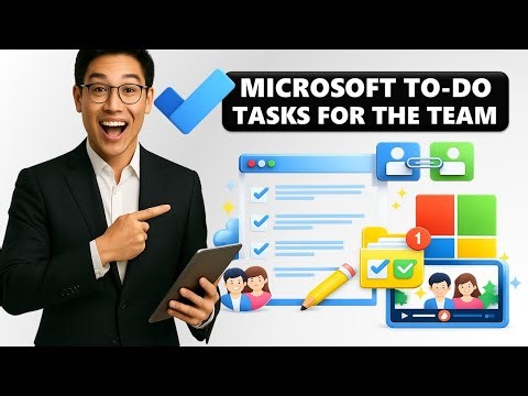 How to CREATE a SHARED MICROSOFT TODO LIST STEP by STEP