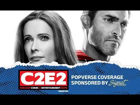 Full Panel: DC's Superman & Lois cast reunion with Tyler Hoechlin, Bitsie Tulloch & Michael Cudlitz