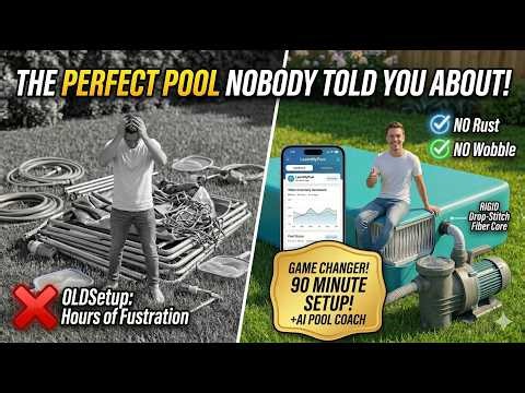 Why Above-Ground Pools Fail (And The New Drop-Stitch Technology)