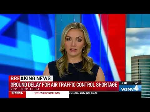 Ground delay issued at Nashville airport due to air traffic control shortage