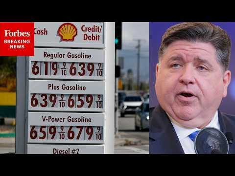 JB Pritzker Asked: 'What Do You See As Maybe Some Pros' And Cons Of Suspending Gas Tax?