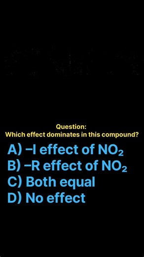 NCERT Trap MCQ 😱 | Resonance vs Inductive Effect