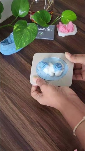 How to make wax sachet at home #diy #babyshower #handmade #candlemaking #tutorial #homemade #shorts