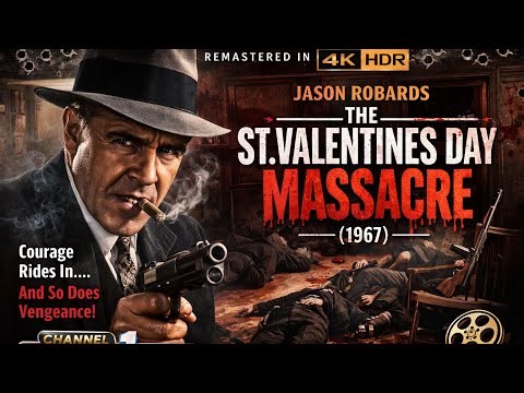The St. Valentine’s Day Massacre (1967) | Jason Robards | 4K HDR | Channel Classic 1 TV HD