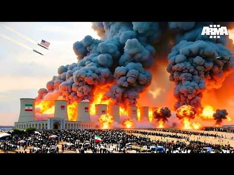 2 hours ago! In an instant, Iran lost its nuclear building, see what happened - Arma 3