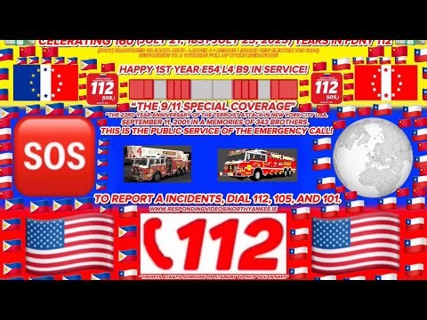 (FDNY) BRANDWEER 112 SANTA CRUZ + LADDER 4 + RESCUE 1 NEW RESPONDING TO A TOWARDS LIBERATIONS!