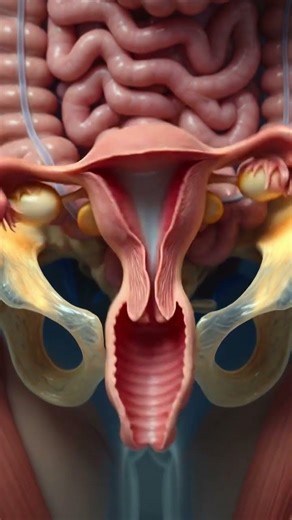Menstruation Explained in 3D | Female Reproductive System