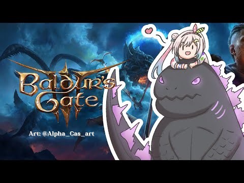 【Baldur's Gate 3】Me and My Big Black Dragon Adventure【 iofi / hololiveID 】
