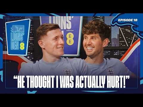 Stones explains viral prank! 🕺 Anderson on Mexico win & Norway | Ep. 18 | Lions' Den Connected by EE