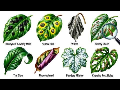 15 Plant Leave Problems Explained in 10 Minutes