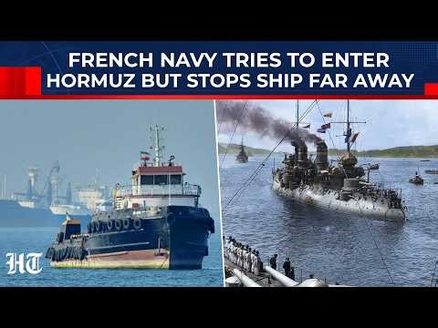 Scared France Navy Tries To Interfere In Hormuz, But Stops Aircraft Carrier Far Away From Iran| USA