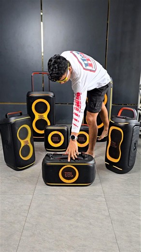 Awesome Shutdown Effects! JBL PartyBox Portable Party Speaker