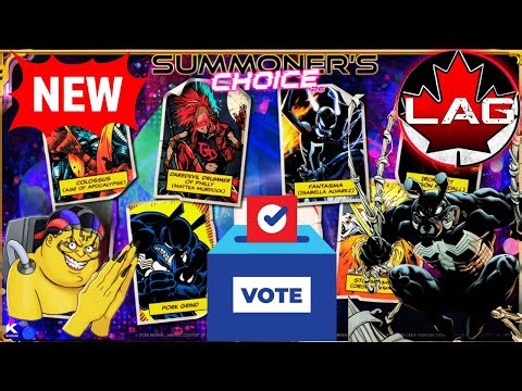 🗳️VOTE PORK GRIND!! 2026 Summoners Choice Champions! Info On All 8 Candidates! Poll! - MCOC