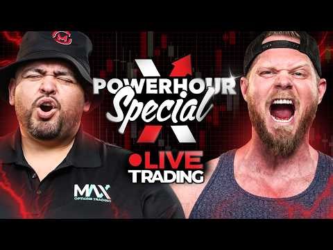 Live Trading Futures - Power Hour Special