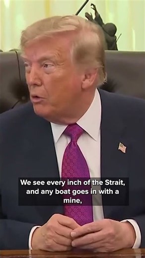 Trump addresses security and oil movement through Strait of Hormuz