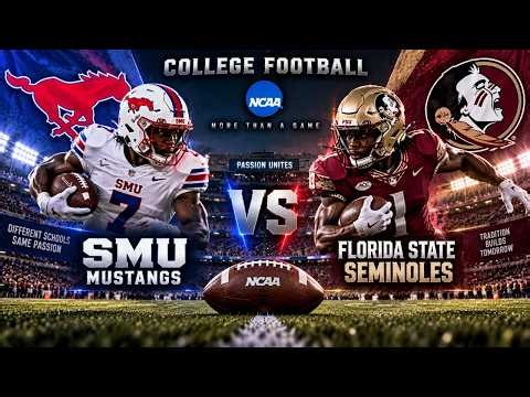 🔴 SMU Mustangs VS Florida State Seminoles | LIVE College Football